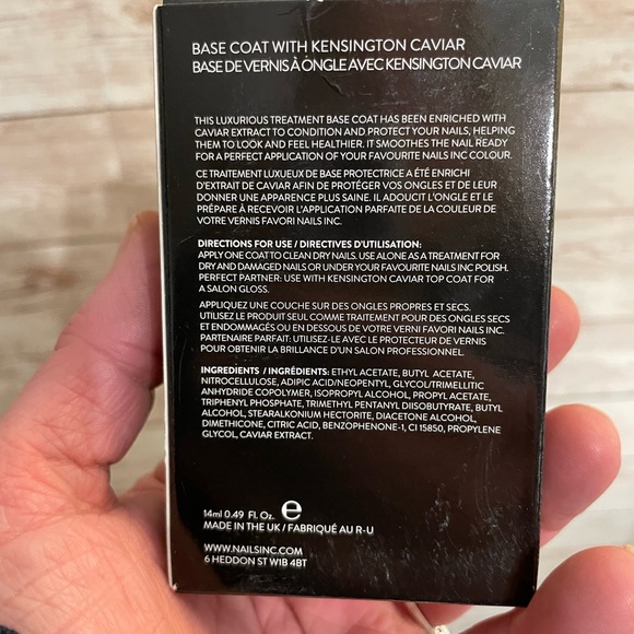 Nails inc base coat with Kensington caviar bundle - Picture 4 of 6